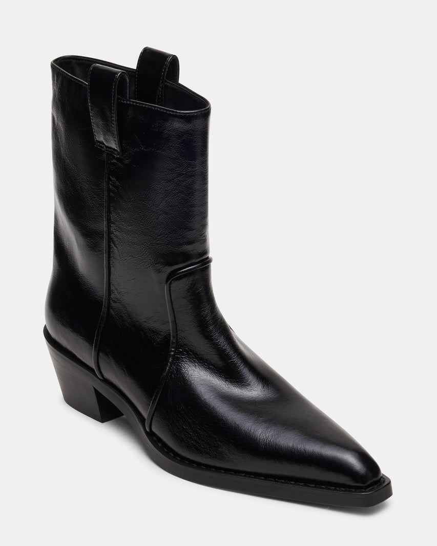 VINNY BLACK LEATHER - view 3