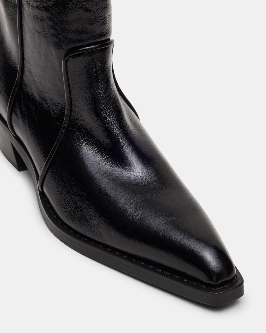 VINNY BLACK LEATHER - view 4