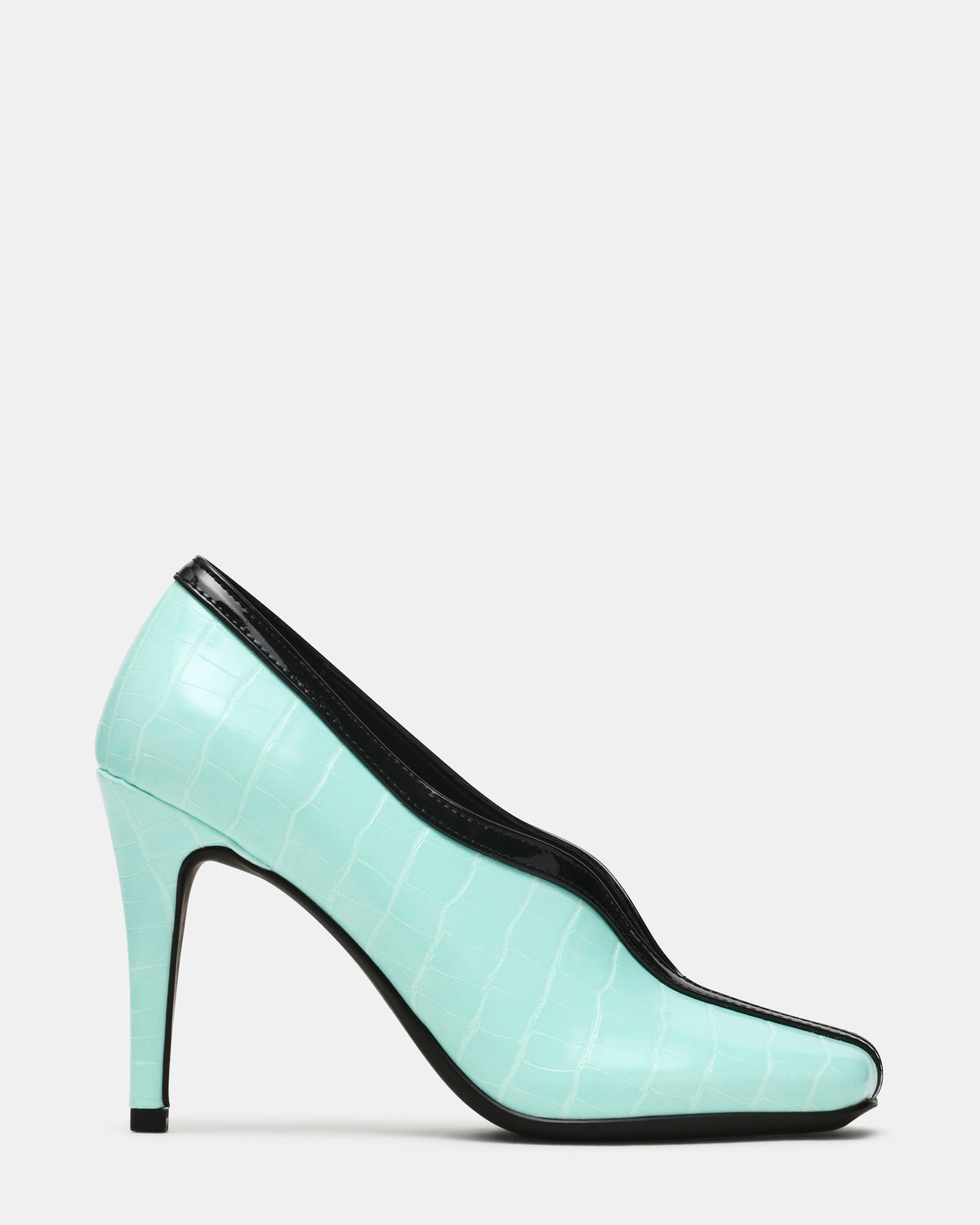 VITA Turquoise Multi Square-Toe Pump Stiletto Women's Heel | Steve Madden