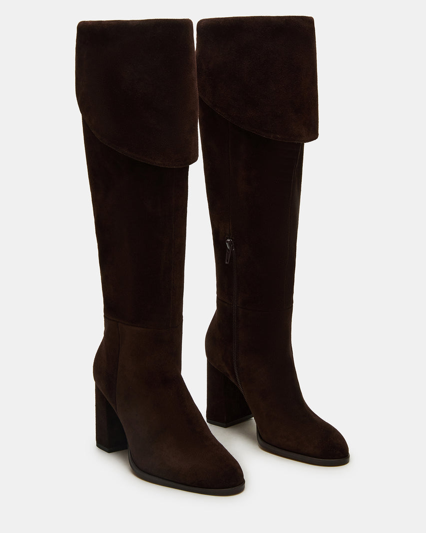 WINSLET BROWN SUEDE