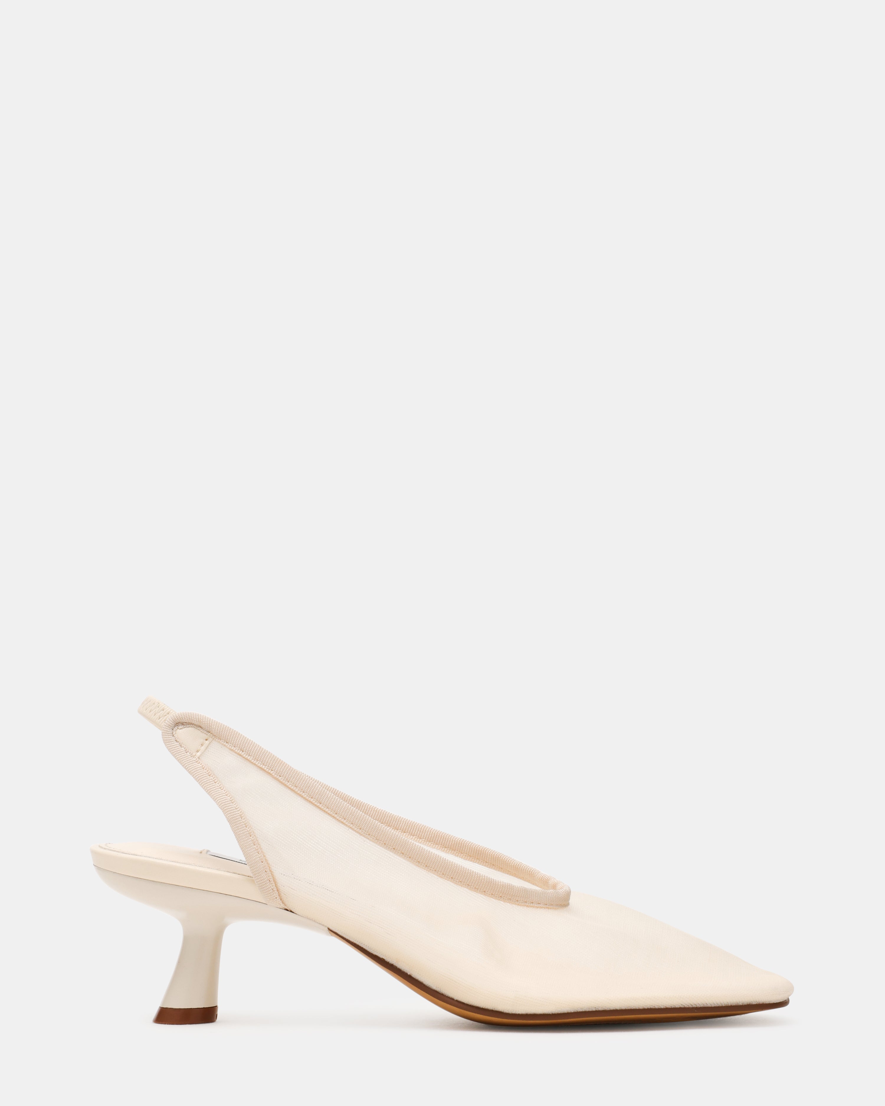 XTRA Bone Mesh Slingback Women's Kitten Heel | Steve Madden