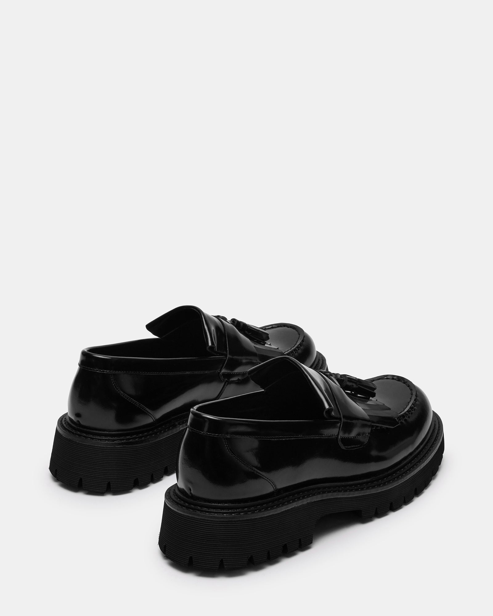 ZEV Black Box Lug Sole Dress Loafer | Men's Loafers – Steve Madden