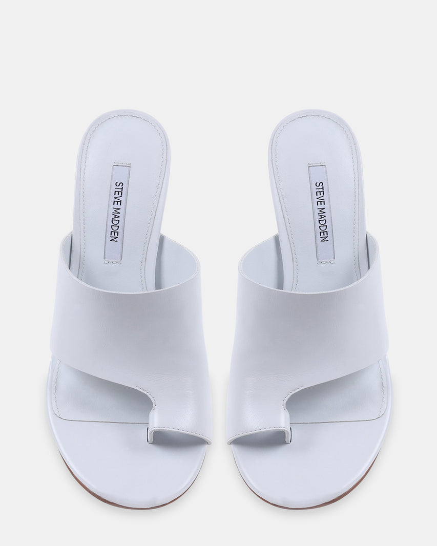 VALENTIN WHITE LEATHER