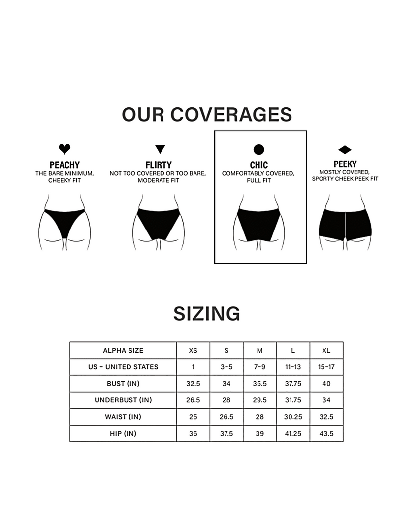 SLEEK 'N CHIC BIKINI BOTTOM BLACK - view 5