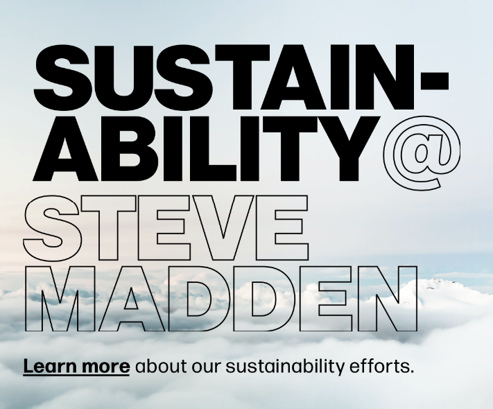 Sustainability at Steve Madden