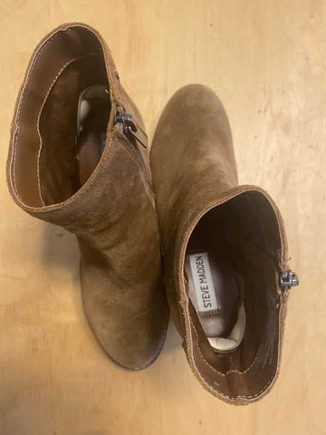 shaniya brown suede steve madden boots