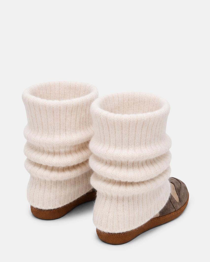 MAVIS KNIT TAUPE SUEDE - view 7
