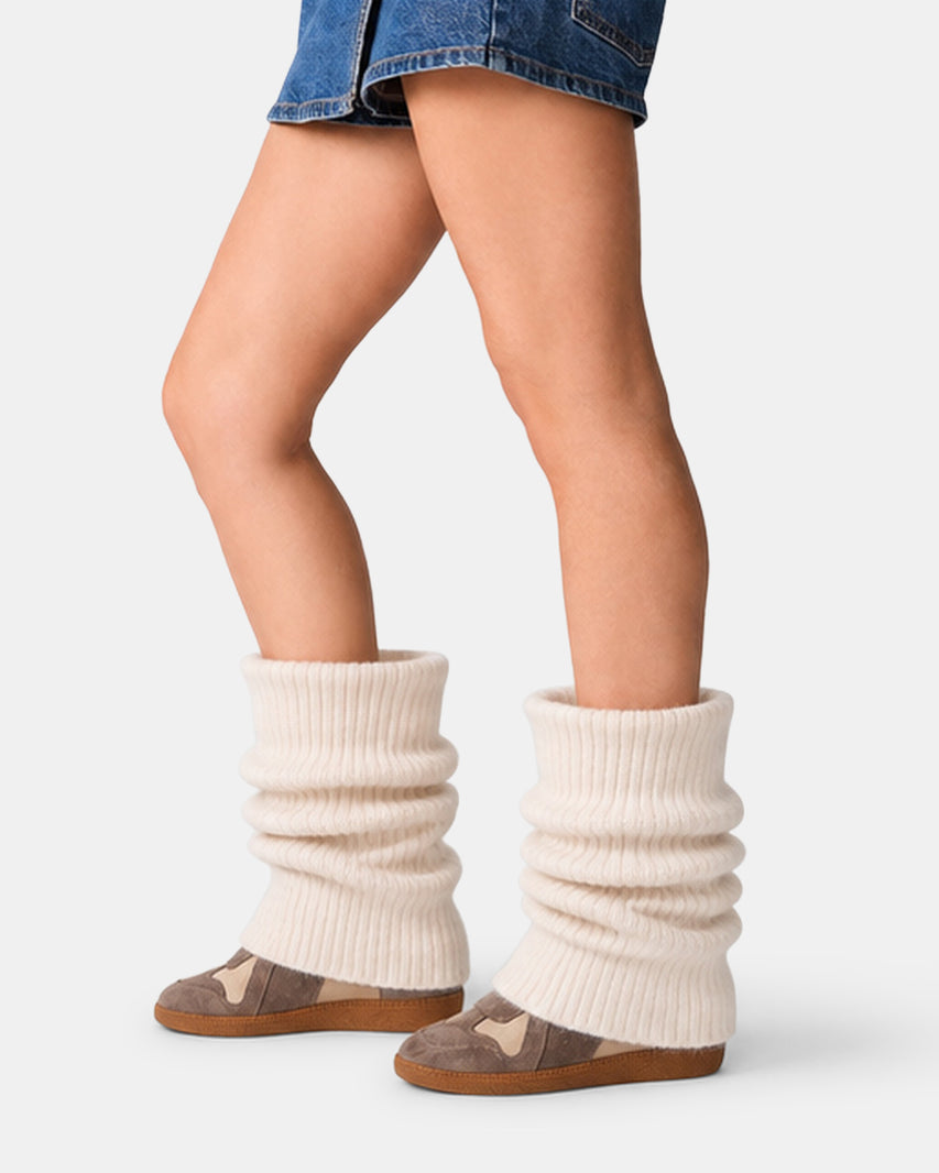 MAVIS KNIT TAUPE SUEDE - view 3