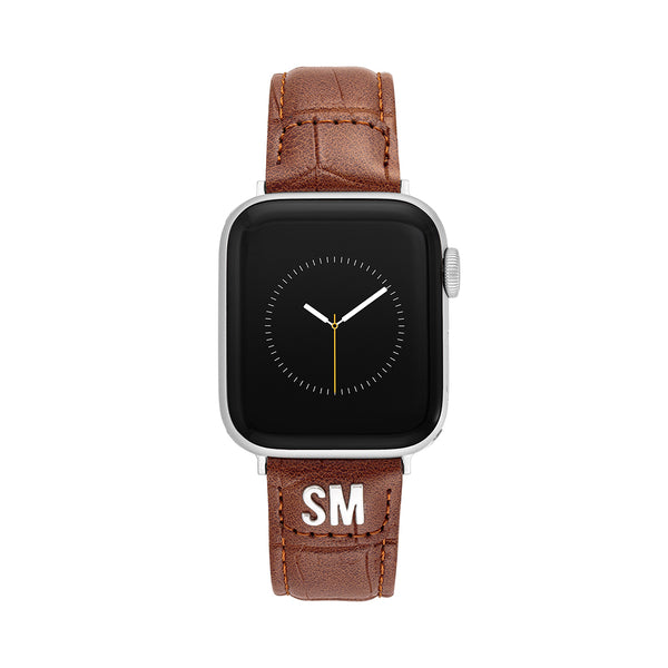 Apple Watch® TEXTURED WATCH BAND BROWN 38-40MM