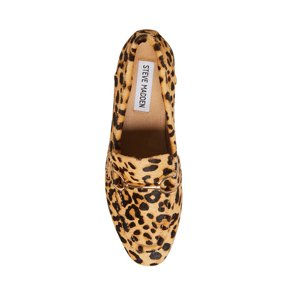 CARRINE-L Loafers - Leopard | Leopard Print Loafers for Women – Steve ...