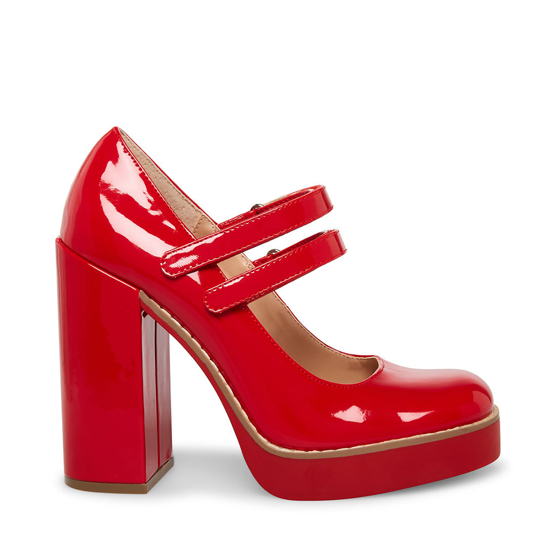 TWICE RED PATENT - SM REBOOTED – Steve Madden