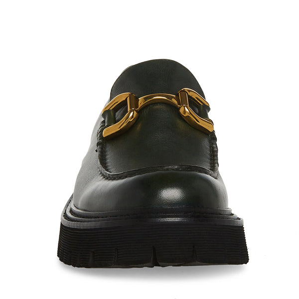 ZYLO Green Leather Lug Sole Loafer | Men's Loafers – Steve Madden
