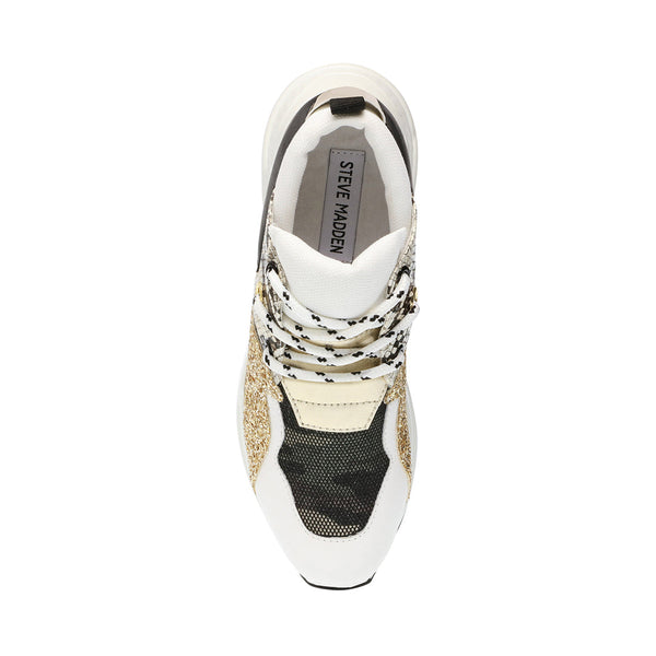 CLIFF WHITE/GOLD LEATHER - SM REBOOTED