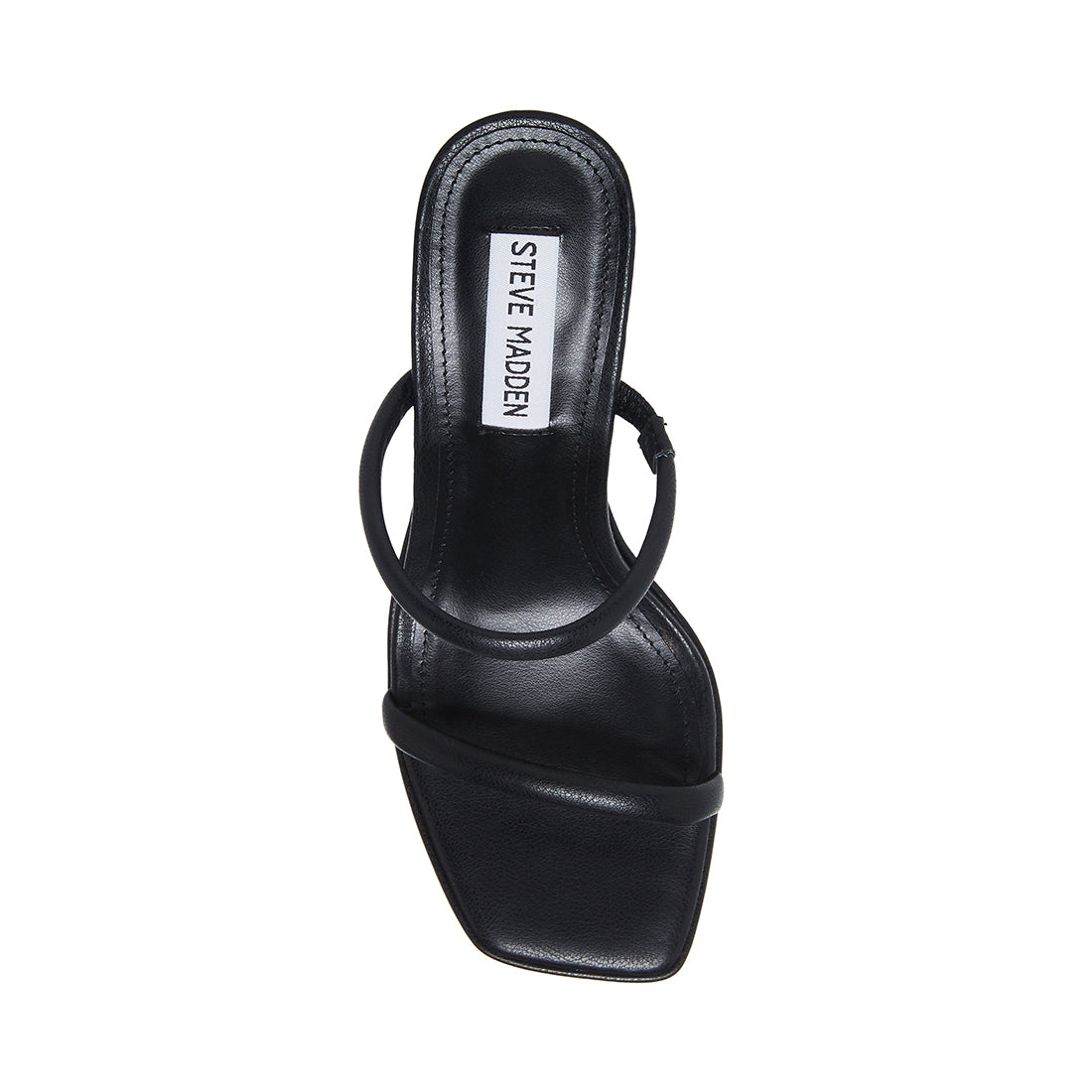 POLLY Black Platform Heel Slide Sandal | Women's Heels – Steve Madden