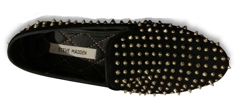 Steve madden shop spike loafers
