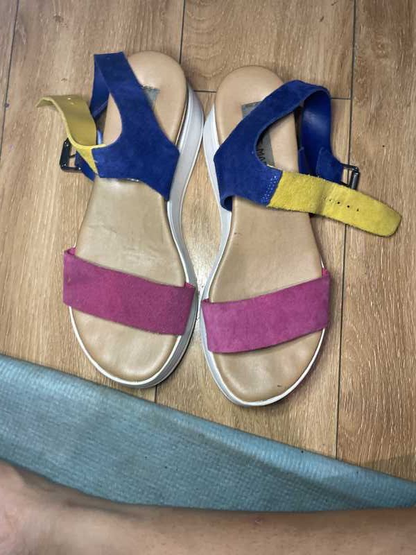 MULTI COLORED SANDALS - SM REBOOTED